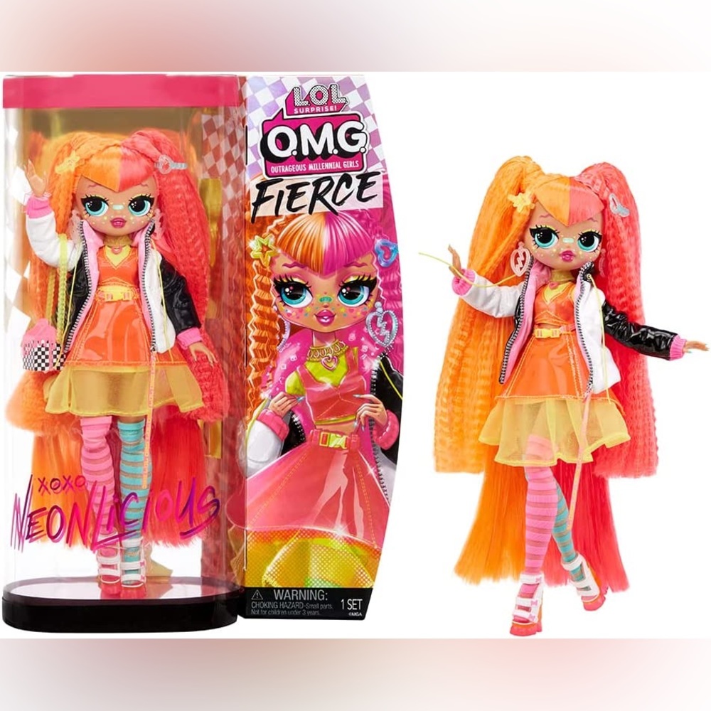 L.O.L. Surprise! OMG Fierce Neonlicious 11.5" Fashion Doll